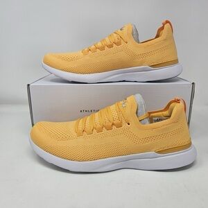 NWT Athletic Propulsion Labs APL TechLoom Breeze 'Mango/Silver/White' 11